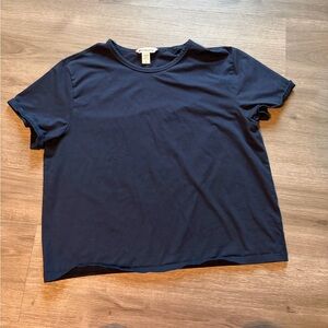 Athleta Navy Essential Tee